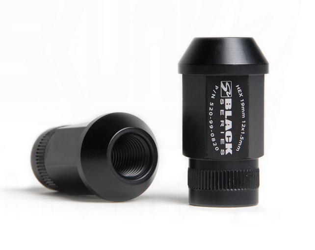 Skunk2 Lug Nut Set - M12x1.50 - Black - 20 Piece