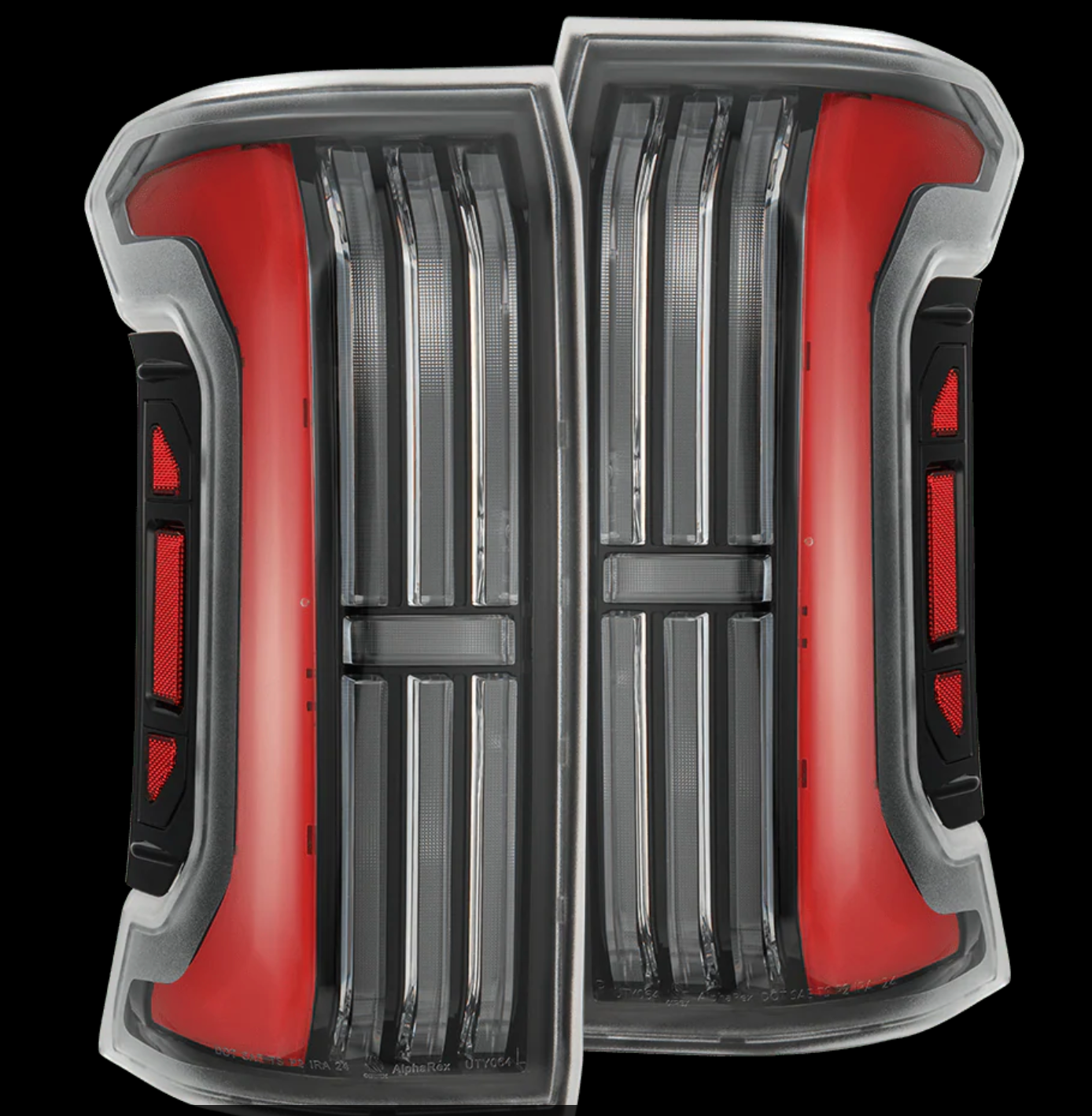 AlphaRex 2024-2025 Toyota Tacoma NOVA-Series Prismatic LED Tail Lights