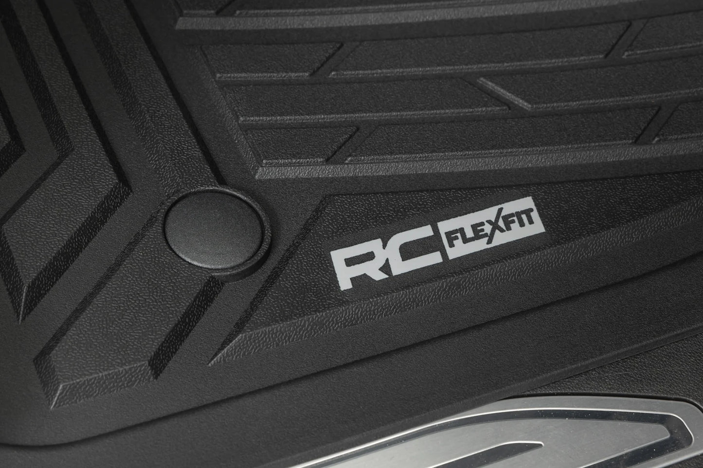 Rough Country Flex-Fit Floor Mats 2019-2026 & Refresh Chevy/GMC 1500/2500HD/3500HD