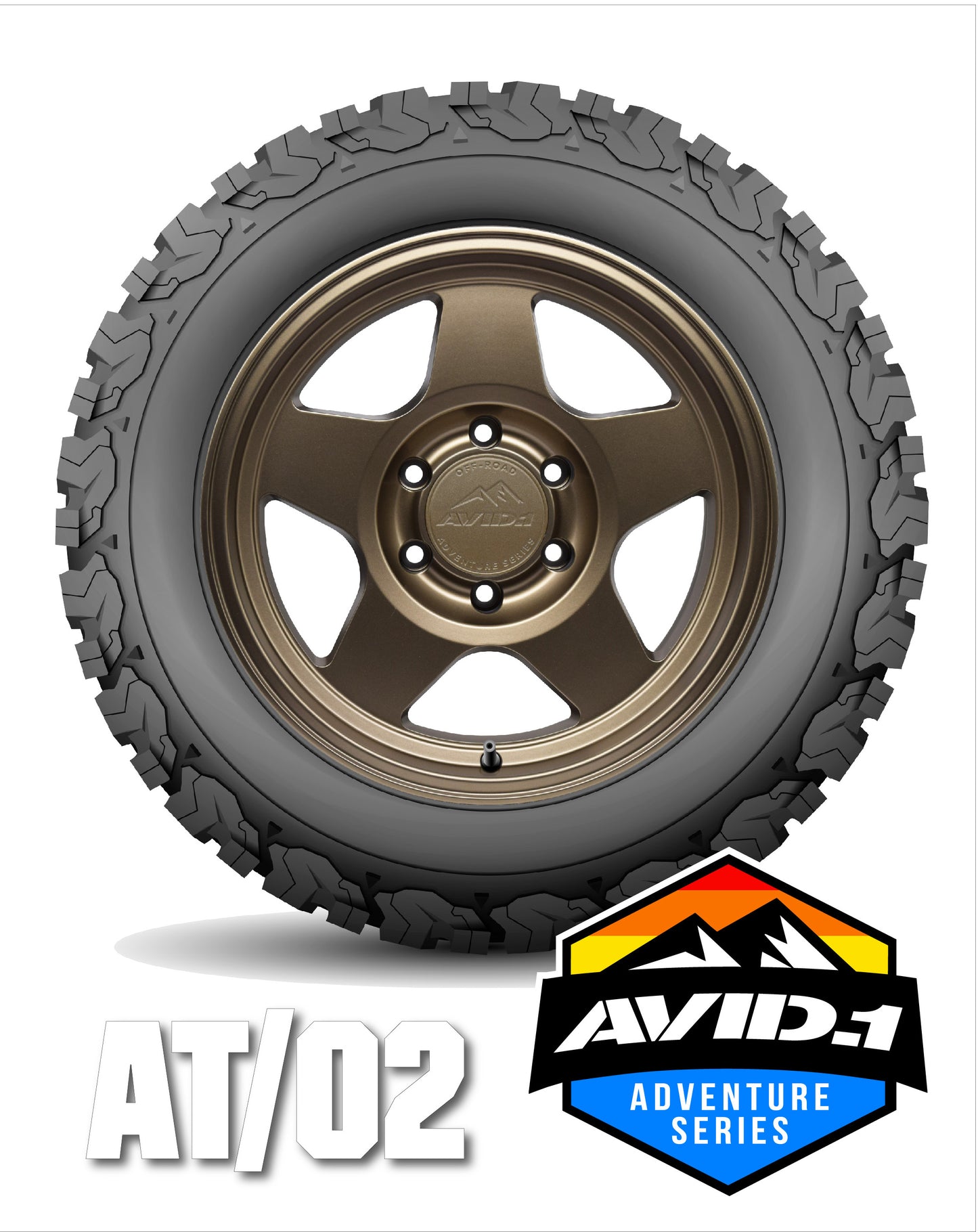17" AVID.1 Off Road AT02 Matte Bronze