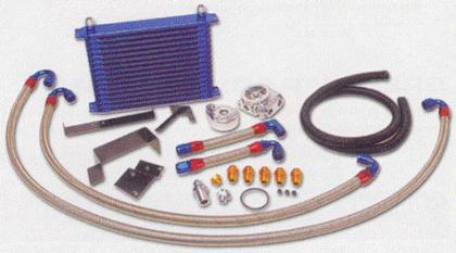 GReddy Factory Replacement Oil Cooler Kit 2003-2006 Mitsubishi Evo 8/9
