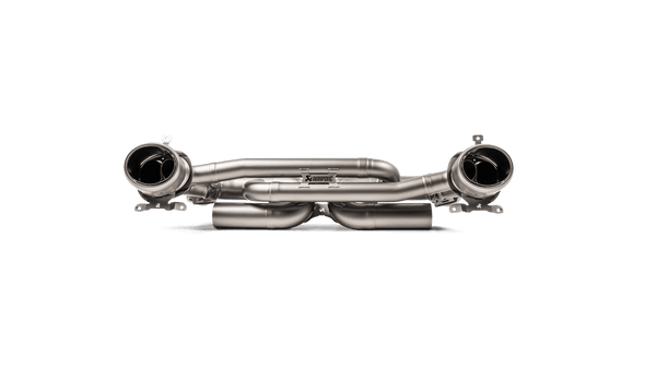 Akrapovič Titanium Slip-On Race Line Exhaust System 2019+ Porsche 911 Carrera /S/4/4S (992 w/Sport Exhaust)