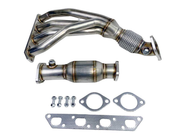 Racing Dynamics Catted Header, MINI Cooper S R50, R52, R53 2002-06 all 304SS