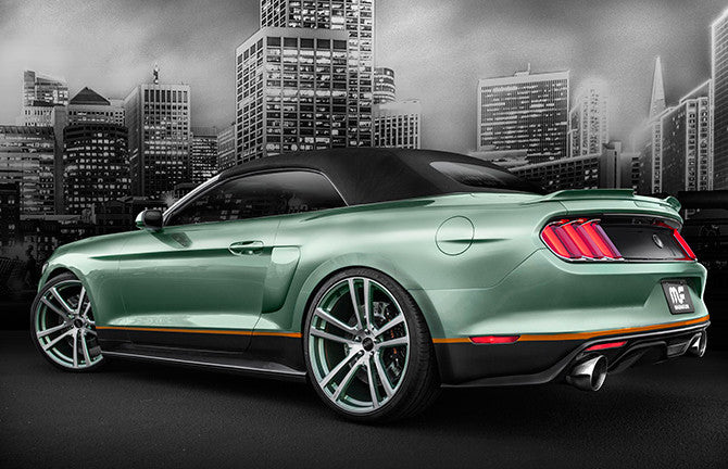 Magnaflow Axle Back Competition Stainless Exhaust System 2015-2023 Ford Mustang 4 Cylinder EcoBoost 2.3L / Mustang V6 3.7L