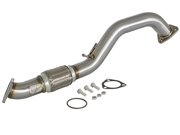 AFE Twisted Steel 2 ½ in. Rear Down-Pipe/Mid-Pipe 2016-2017 Honda Civic (Coupe/Sedan) 1.5 Turbo