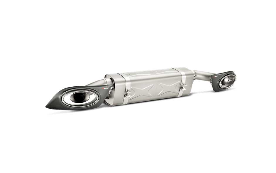 Akrapovič Titanium Slip-On Exhaust System 2014-2015 Porsche Turbo/Turbo S (991)