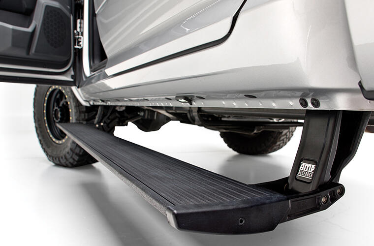 AMP Research Powerstep Running Board 2022-2025 Chevrolet Silverado 1500 / GMC Sierra 1500 Double / Crew Cab