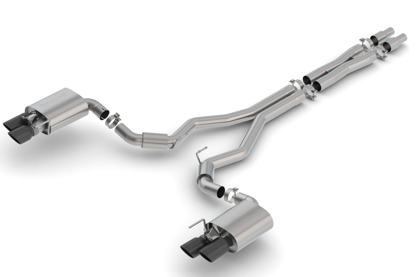 Borla Atak Cat-Back Exhaust System w/valves 2015-2018 Ford Mustang GT 5.0L V8