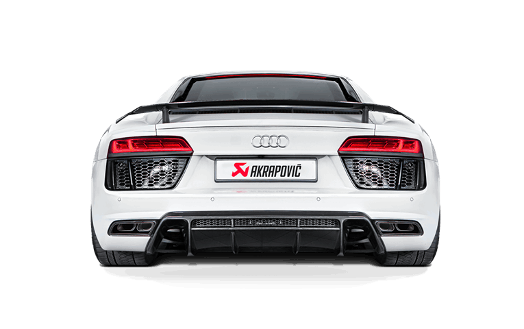 Akrapovič Exhaust 2017+ Audi R8 5.2 FSI V10 Coupé/Spyder Slip-On Line (Titanium)