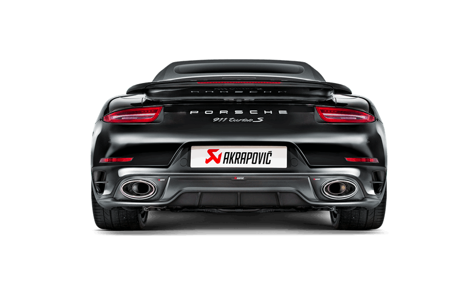 Akrapovič Rear Carbon Fiber Diffuser 2014-2015 Porsche Turbo/Turbo S (991)