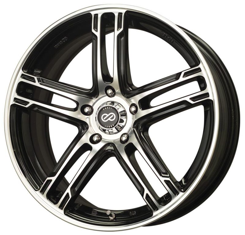 16x7.0 Enkei FD-05 Black Machined