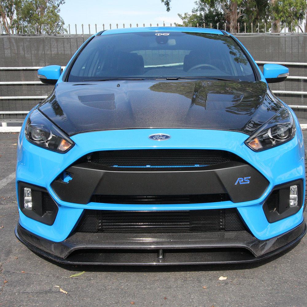 Anderson Composites Type-AR Carbon Fiber Front Chin Spoiler 2016-2018 Ford Focus RS
