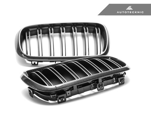 AutoTecknic Dual Slats Carbon Fiber Front Grille F15 X5 | F85 X5M & F16 X6 | F86 X6M