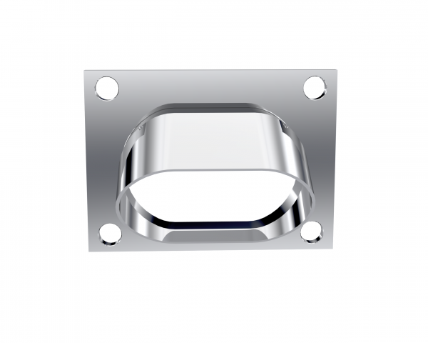 Quick Time Performance Low Profile Oval Stainless Steel Turn Down QTP