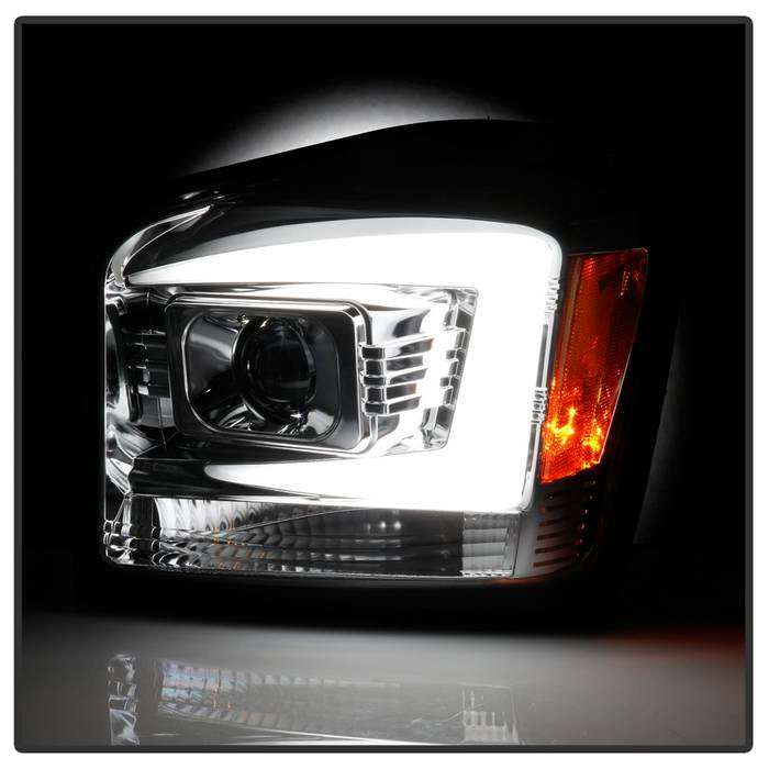 2004-2006 Dodge Durango Projector Headlights - Chrome