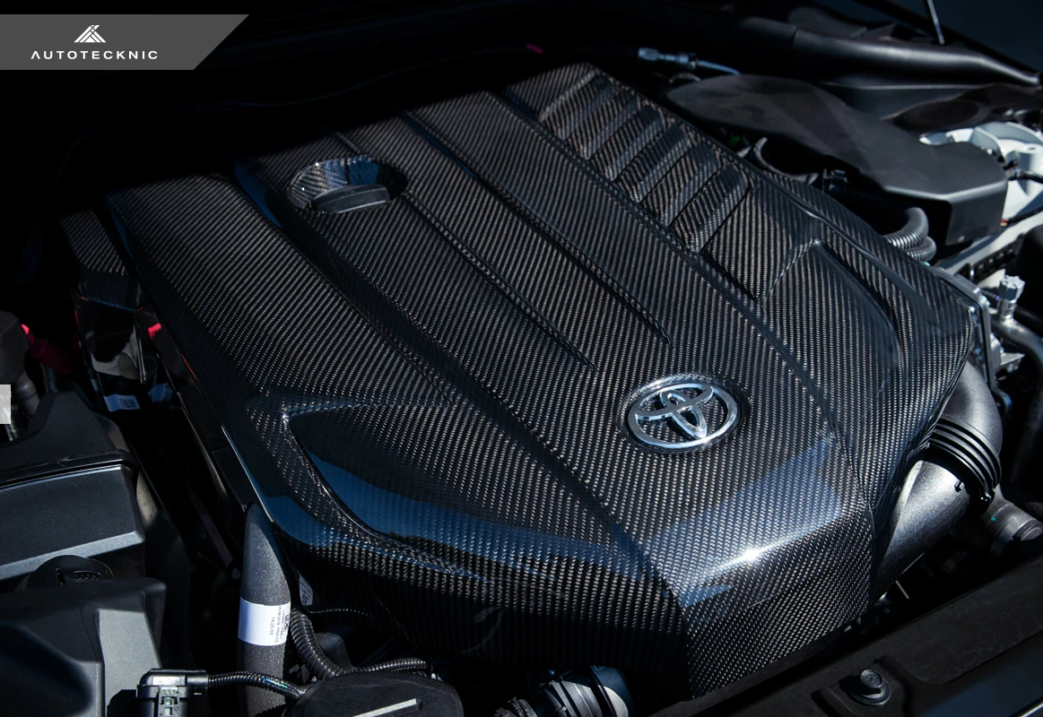 AutoTecknic Carbon Fiber Engine Cover 2020-up Toyota Supra A90