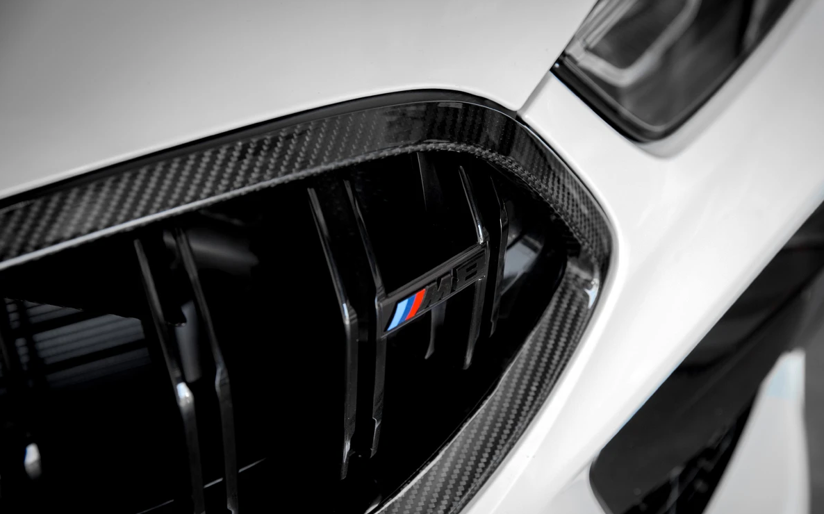 Autotecknic Replacement Dry Carbon Grille Surrounds - BMW M8 F91 / F92 / F93