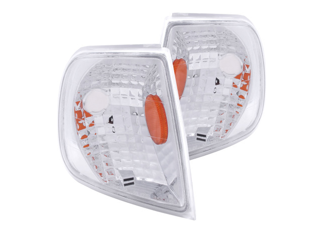 ANZO Corner Lights FORD F-150 97-03 / EXPEDITION 97-02 CORNER LIGHTS CHROME EURO AMBER