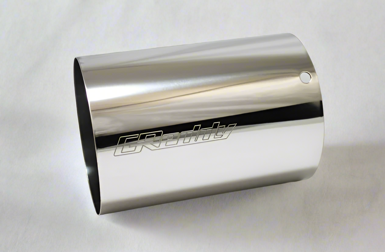 GReddy SS Tip (105mm Dia/150mm Length) for Universal 2.5in Revolution RS Muffler
