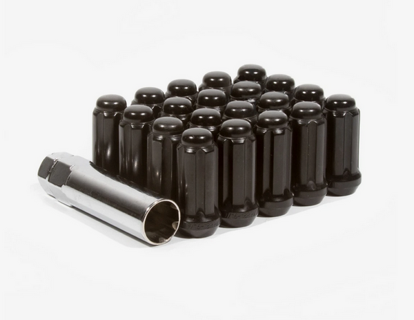 Method Lug Nut Kit - Spline - 12x1.25 - 6 Lug Kit - Black