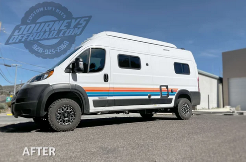 Journeys Offroad 2" Lift Kit 2014-2021 RAM Promaster (1500/2500/3500)