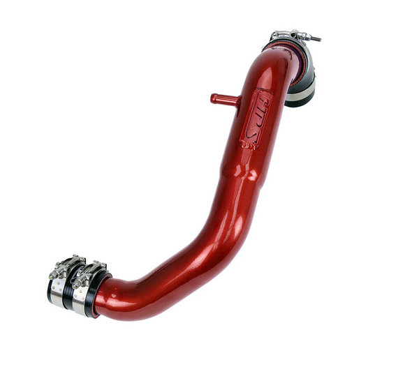 HPS Intercooler Hot Charge Pipe and Cold Side with Blue Hoses 2015-2017 Ford Mustang Ecoboost 2.3L Turbo