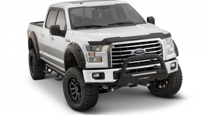 Bushwacker Pocket Style Flares 2015-2017 Ford F-150 Front Pair Only