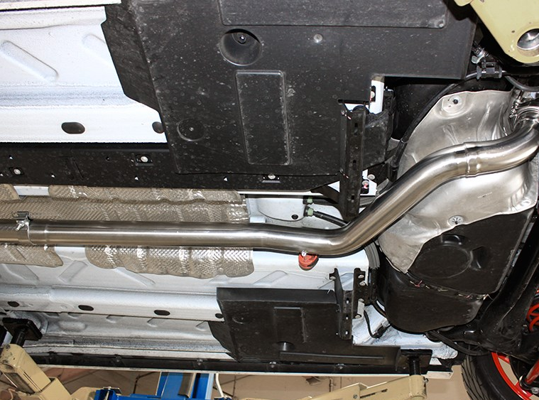 Neu-F Cat-Back Mid Pipe 2012-2014 Fiat 500 Abarth