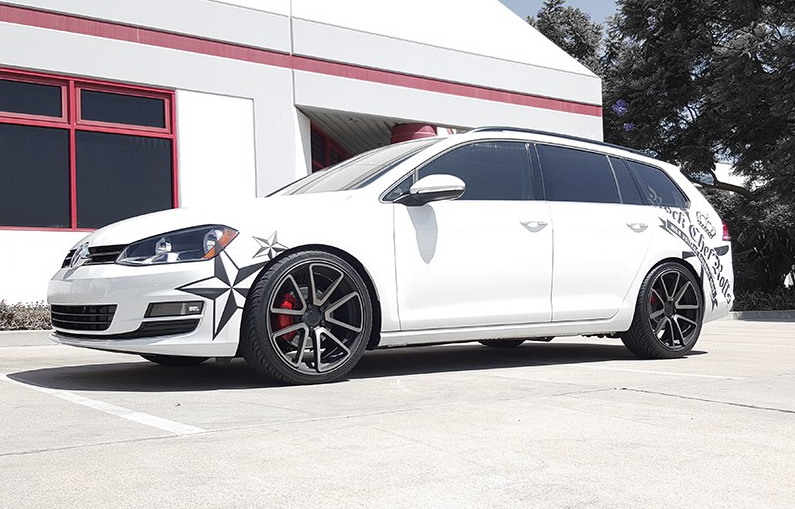 Neuspeed Sport Springs 2015-UP VW Golf SportWagen TDI with Torsion Beam Rear Axle