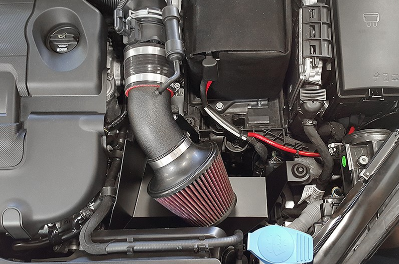 Neuspeed P-Flo Short Ram Intake 2015-up Audi A3 TDI 150HP and 2015-up VW Golf Sedan & SportWagen TDI 150HP