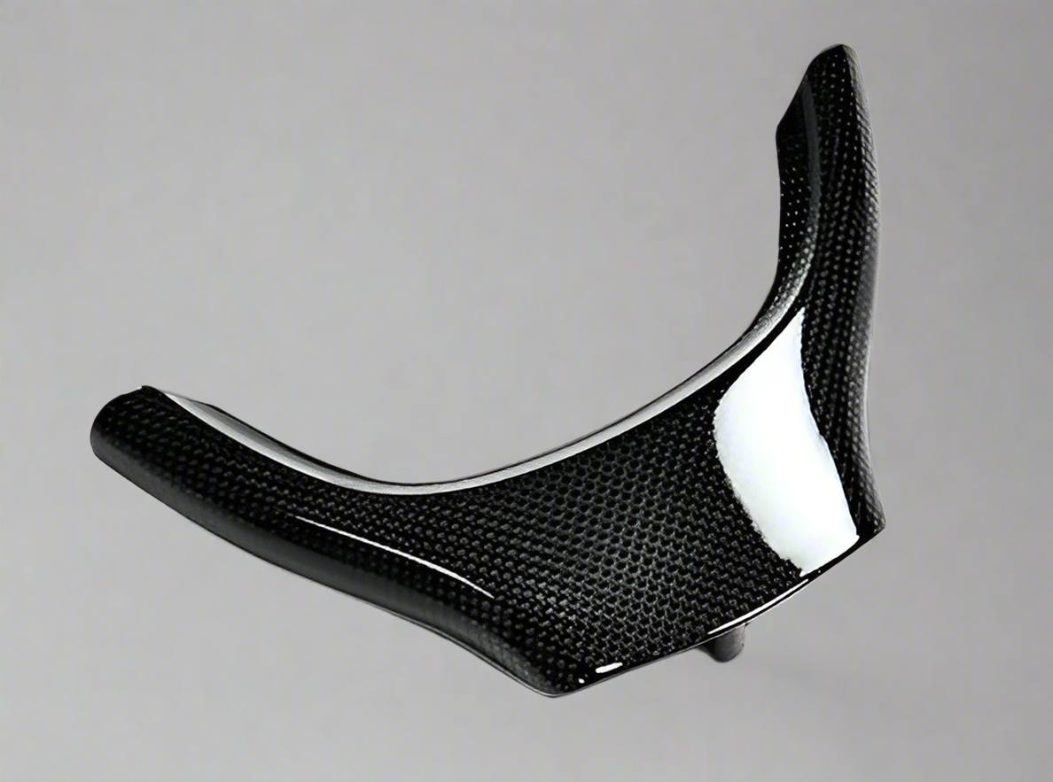 AutoTecknic Carbon Fiber Steering Wheel Trim - F10 5-Series | F07 5-Series GT | F01 7-Series Standard Wheel