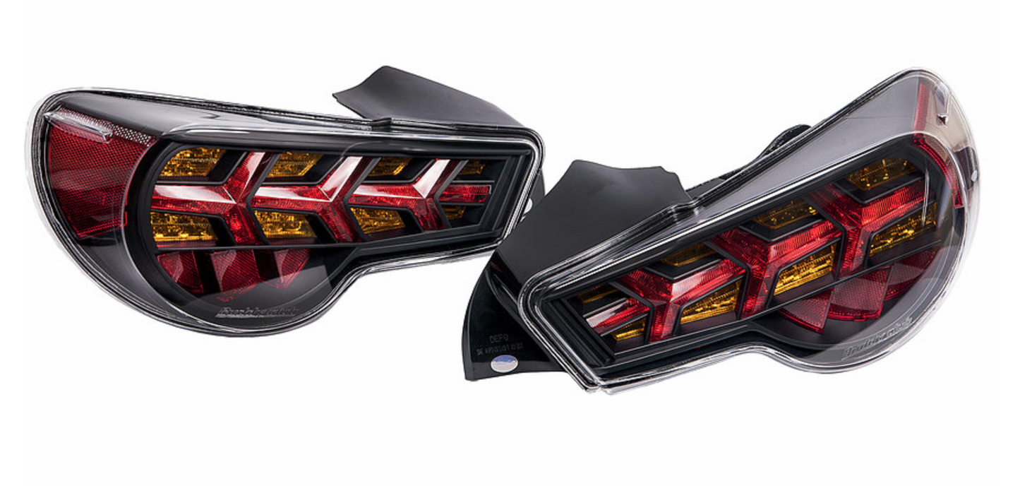 Buddy Club LED Tail Lamps 2013-up Scion FRS / Subaru BRZ (Amber Turn Signal)
