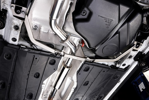 iSWEEP Center Floor Brace Rear 2014-up Audi S3 (8V) / VW Golf 7 R (Vehicles With Electronic Parking Only)