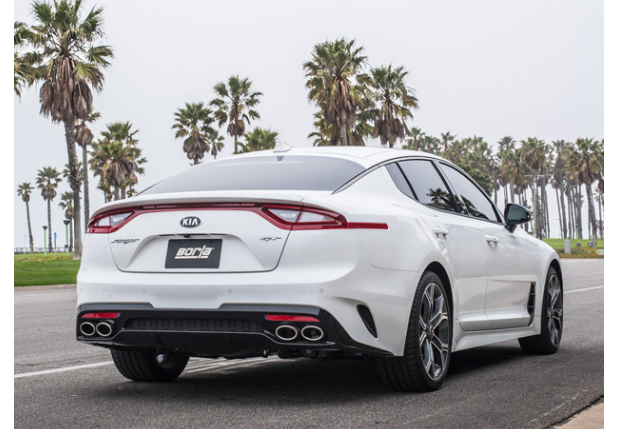 Borla S-Type Cat-Back Exhaust System 2018-2021 Kia Stinger 3.3L V6 Turbo Automatic Trans. (RWD/AWD)