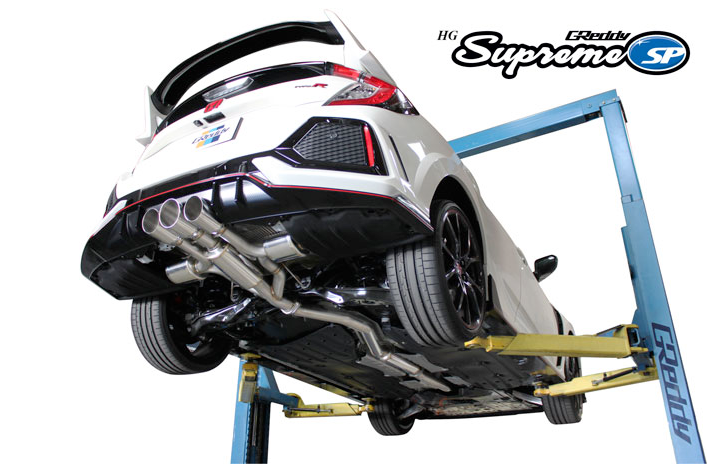Greddy Supreme SP Exhaust 2017-2021 Honda Civic Type R FK8 (3 tips)