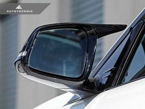 Autotecknic Carbon Ersatz-Spiegelkappen für BMW 2er / 3er / 4er F22 / F30 /  F32 / F87 M2