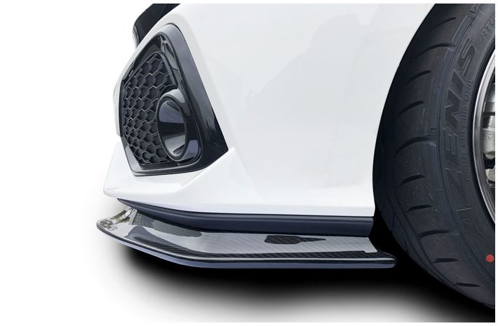 Greddy Front Lip 2017-2019 Honda Civic Si Coupe and Sedan (carbon fiber)