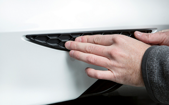 Acexxon VW MK7 GOLF R Honeycomb Rear Reflector Insert Set