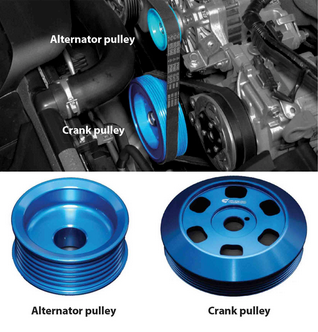 Cusco Aluminum Pulley Set Subaru STI EJ20 / EJ25