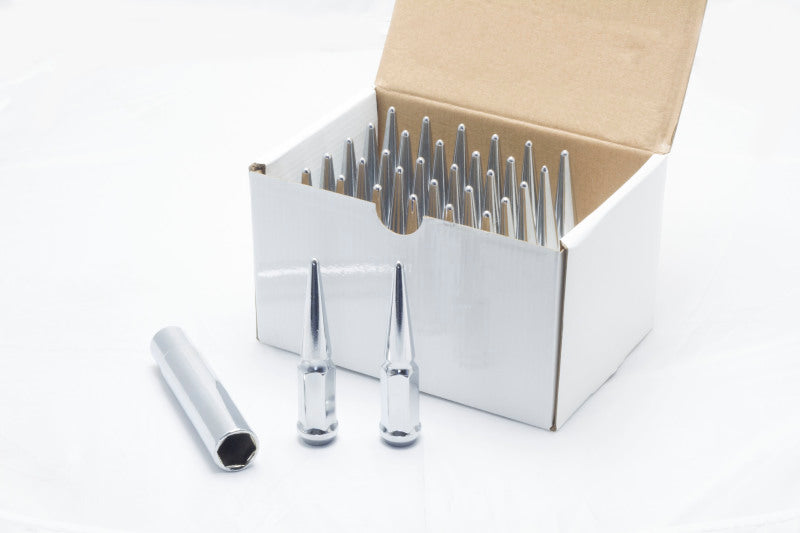 Wheel Mate Spiked Lug Nuts Set of 32 - Chrome 14x2.0