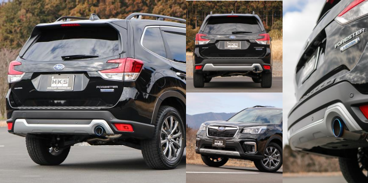 HKS Legamax Premium Exhaust System 2019-2024 Subaru Forester 2.5i AWD