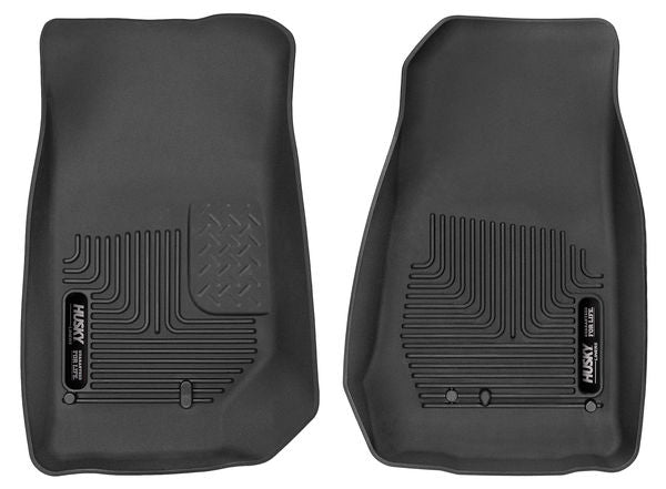 Husky Liners X-act Contour Floor Liners 2007-2017 Jeep Wrangler 2/4 Door / 2018 Jeep Wrangler JK (Front)