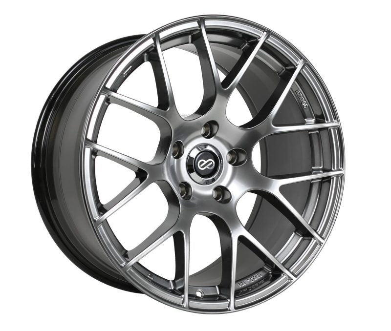 19x8.5 Enkei Raijin Hyper Silver