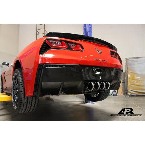 APR Carbon Fiber 2014-2017 Chevy Corvette C7 (without Undertray) Rear Diffuser