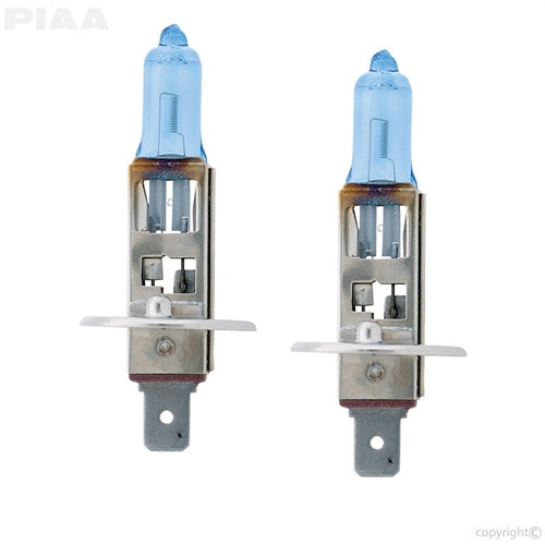 PIAA XTreme White Plus Twin Pack Halogen Bulb H1 55W – Darkside Motoring