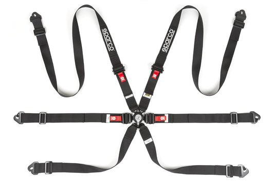 Sparco Competition H-2 6 Point Aluminum PD 2"