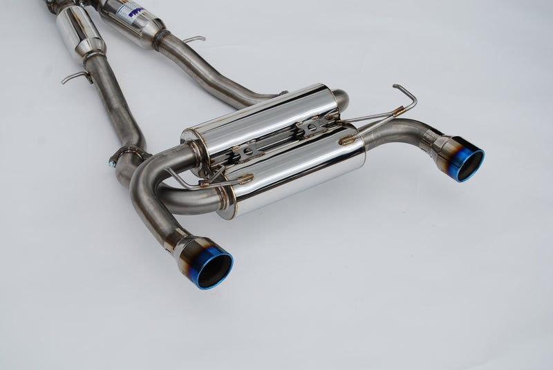Invidia Gemini Cat-back Exhaust 2022-2023 Nissan Z (Rolled Layer Titanium Tip)