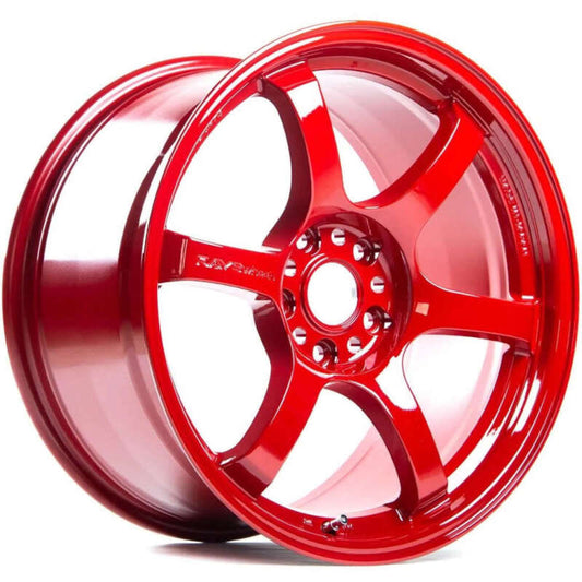 18x9.5 Gram Lights 57DR +38 / 5-114.3 MILANO RED