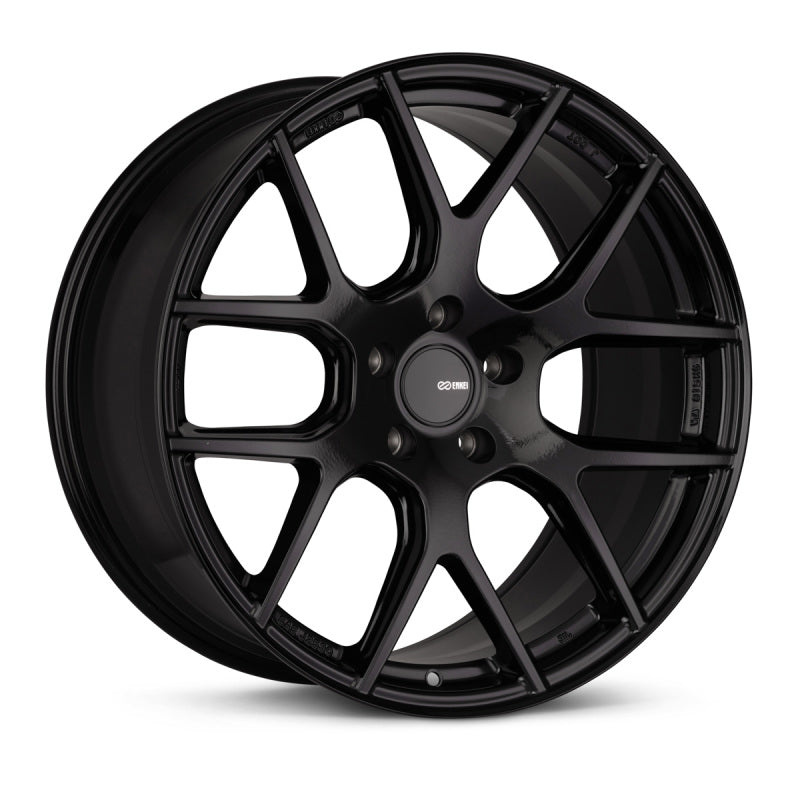 20x8.5 Enkei XM-6 5x114.3 40mm Offset 72.6mm Bore Gloss Black