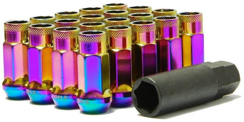 Muteki SR48 Open End Lug Nuts M12x1.25 (48mm tall)